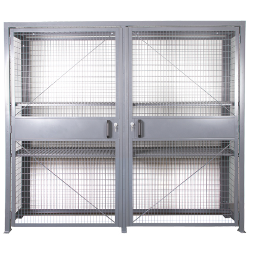 Double Wide Security Cabinet